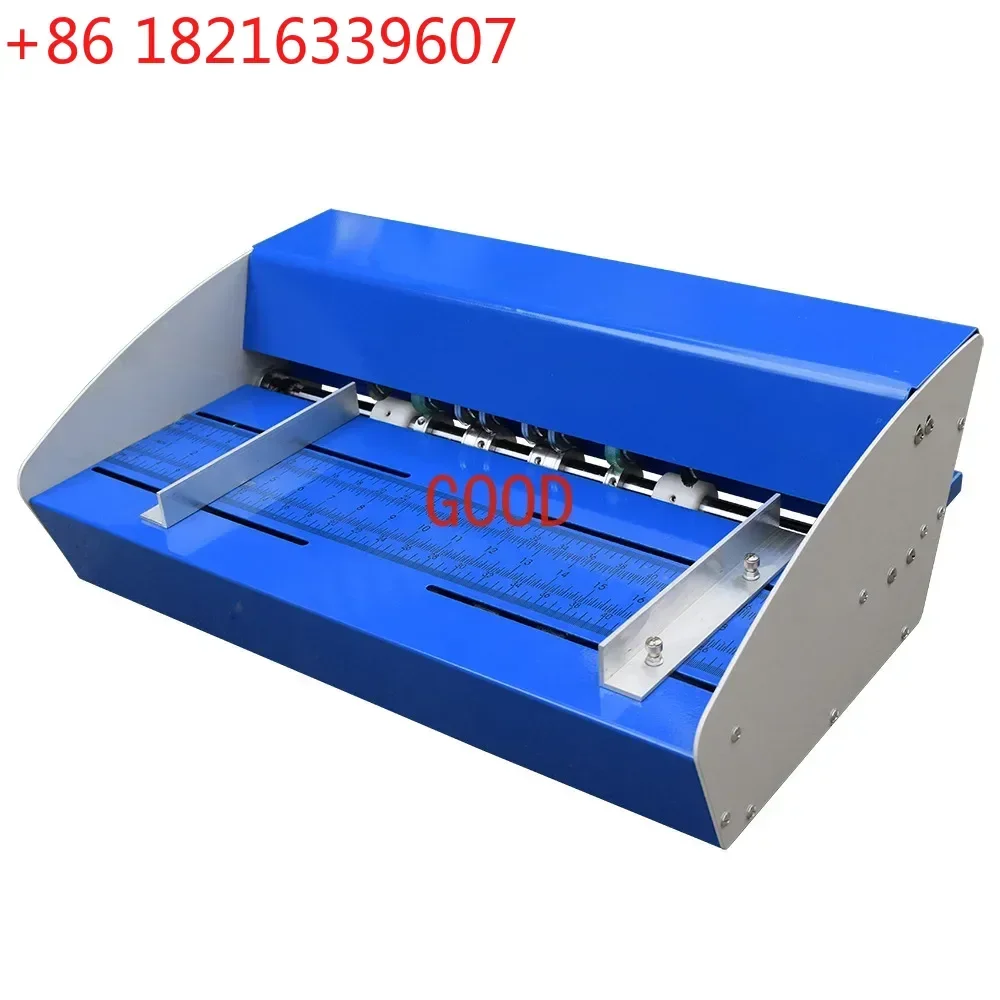 TAO 460mm Automatic paper perforating machine A3 electric paper creasing machine for Paper Card Book Scoring Folding