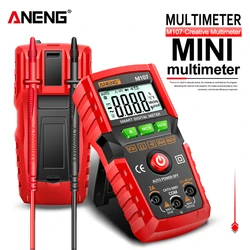 ANENG M107 Profesional Digital Multimeter 4000 Counts Auto Tester Digital Multimetre Testeur Electrique Mini Multímetro Test