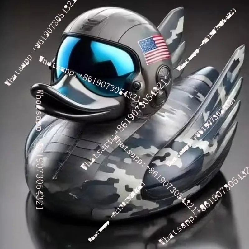 Hot-selling resin handicraft ornament soldier duck HKLI