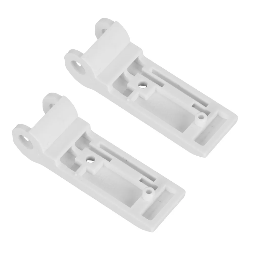 2 قطعة ثلاجة قافلة الوجه الباب المفصلي عدة ل الفريزر المحلي رفرف الباب ABS المفصلي استبدال جزء RV ملحق 2412125110 #4