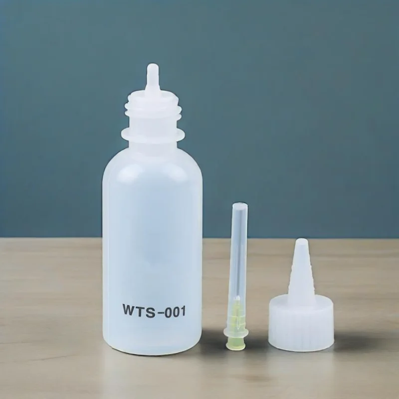 1Pc Liquid Alcohol  With Needle 50ML WTS-001 For Phone PCB Welding Repair Plastic For Dispenser Rosin Solder Flux Paste