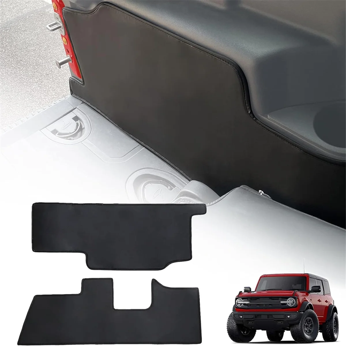 Cargo Sidewall Protector for Ford Bronco 2021 2022 2023 2 Door, Trunk Protector Mats Accessories