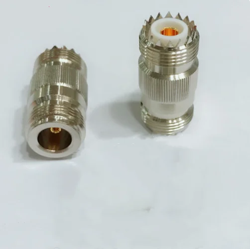 N Female jack To UHF PL259 SO239 Female Coaxial Straight RF Adapter Connectors high quality