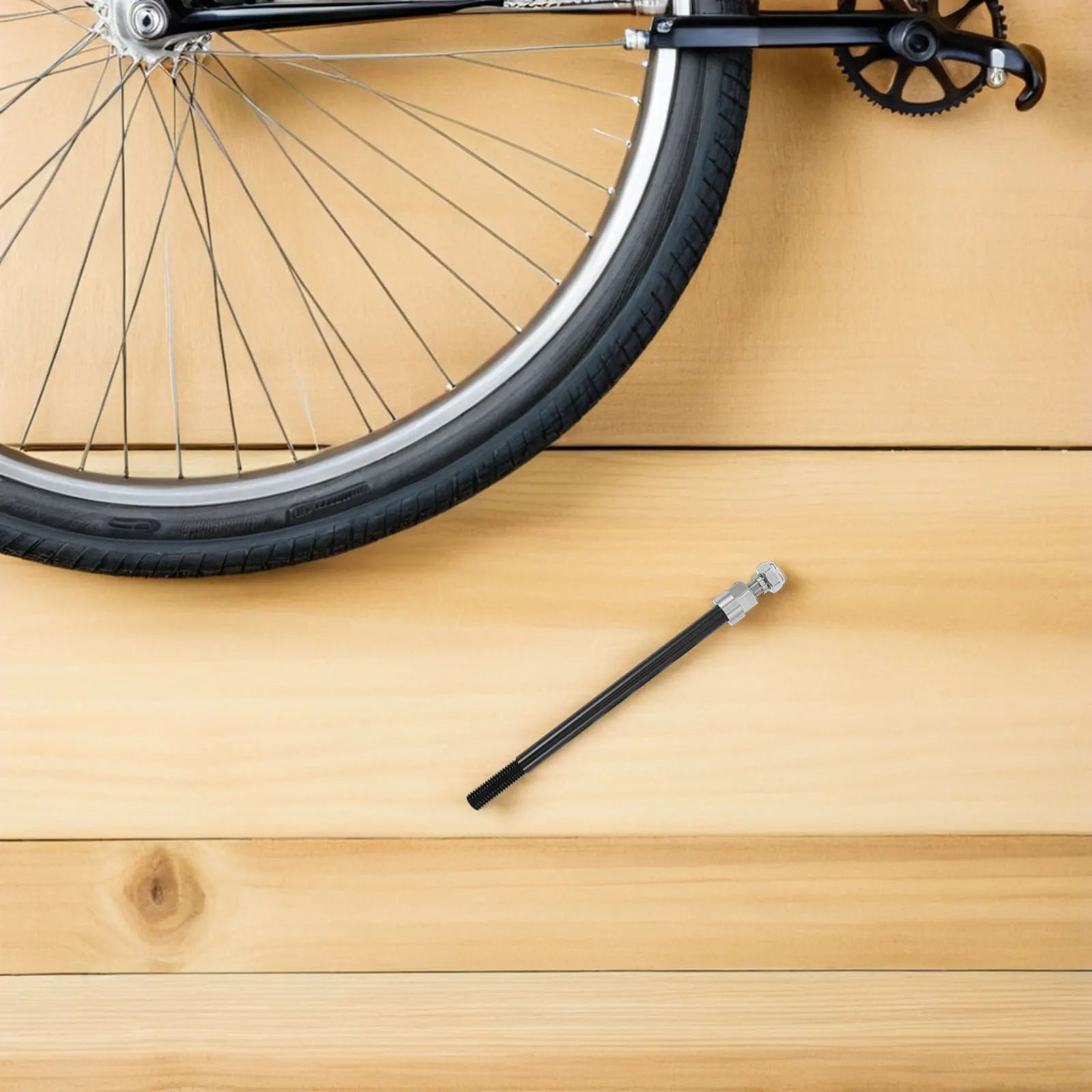 

Ось для велосипедного прицепа M12x1.75 121.5-142 мм, алюминиевый сплав, усиленная, быстросъемная, для переднего крепления прицепа