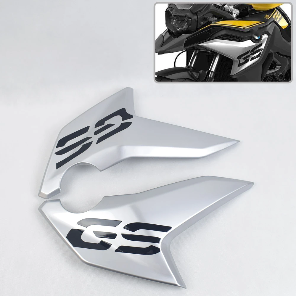 

Motorcycle Plastic Fuel Tank Side Cover Panel Left Right Fairing Guard For BMW F750GS F750 GS F 750 850 GS