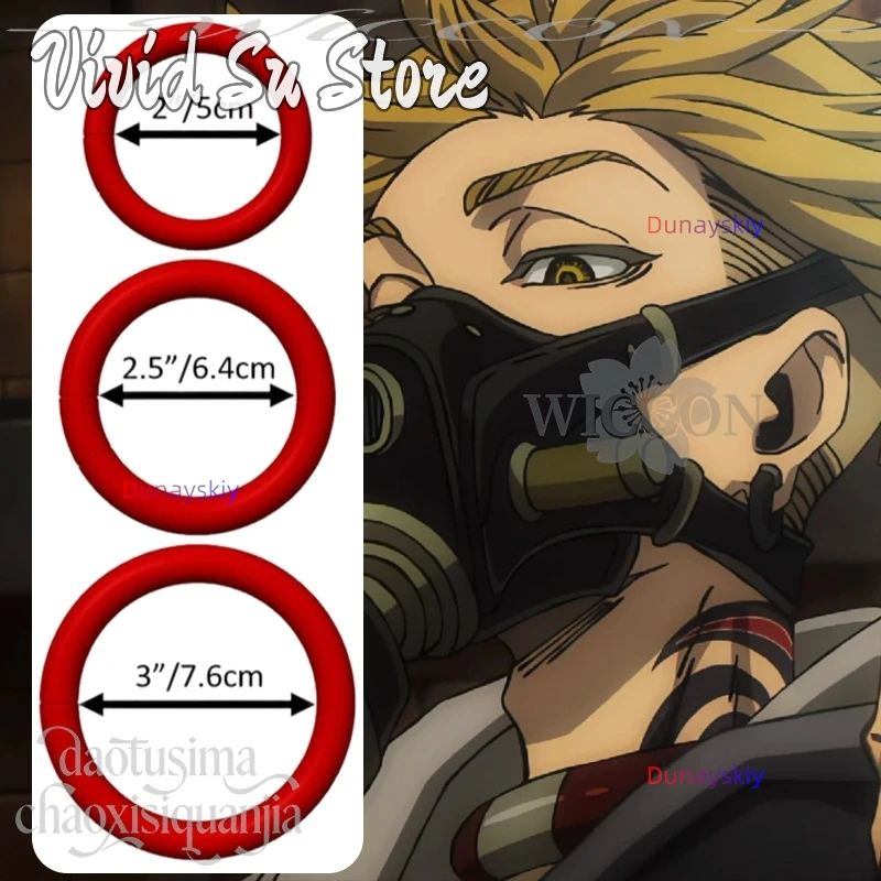 Anime GACHIAKUTA Cosplay Wristband Props Rudo Surebrec Riyo Reaper 3D Polylactic Acid Accessories Manga Ring Christmas Halloween