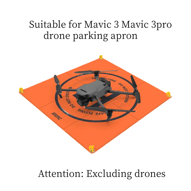 65cm Portable Drone Parking Apron Soft PU Landing Protection Pad for DJI Mavic 3/2Pro Air3 3S Mini 3 Pro AVATA  FPV Mini 2 SE