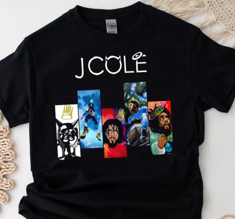 J Cole Graphic Shirt, J Cole Tour Shirt, Gift For Men Women Unisex