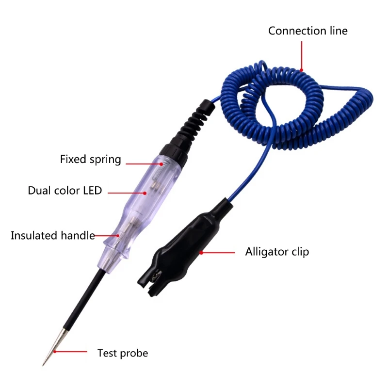 6V/12V/24V Auto Truck Car Electrical Circuit Continuity Tester Test Light Pen