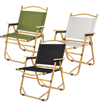 Folding Camping Chair Portable Foldable Camping Chair Lightweight Aluminum Alloy Outdoor Garden Park Picnic Cushion Lazy Seat