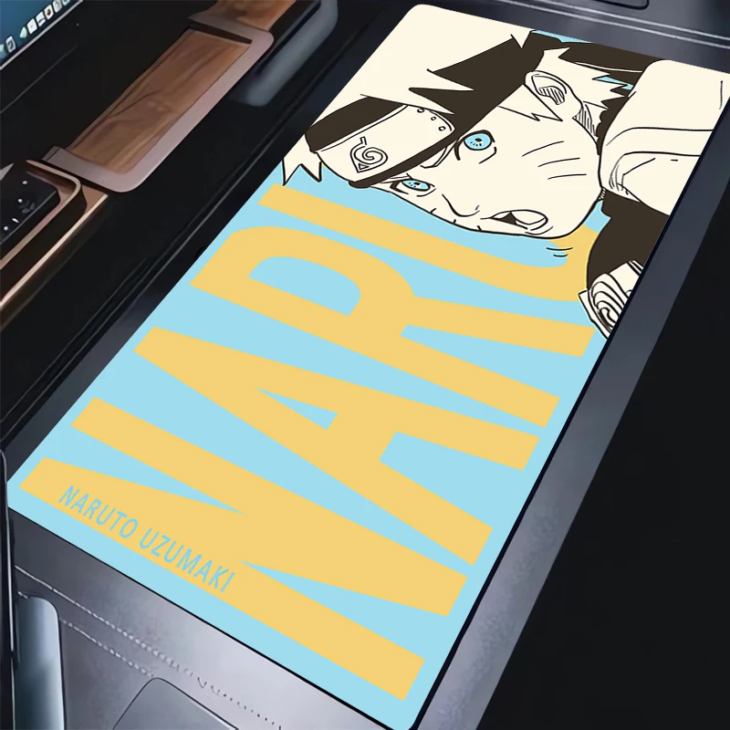 

Anime Mouse Pad Laptop Gaming Accessories Keyboard Pad Office PC Naruto Uzumaki HD Print Mousepad Gamer Extended Desk Mouse Mat