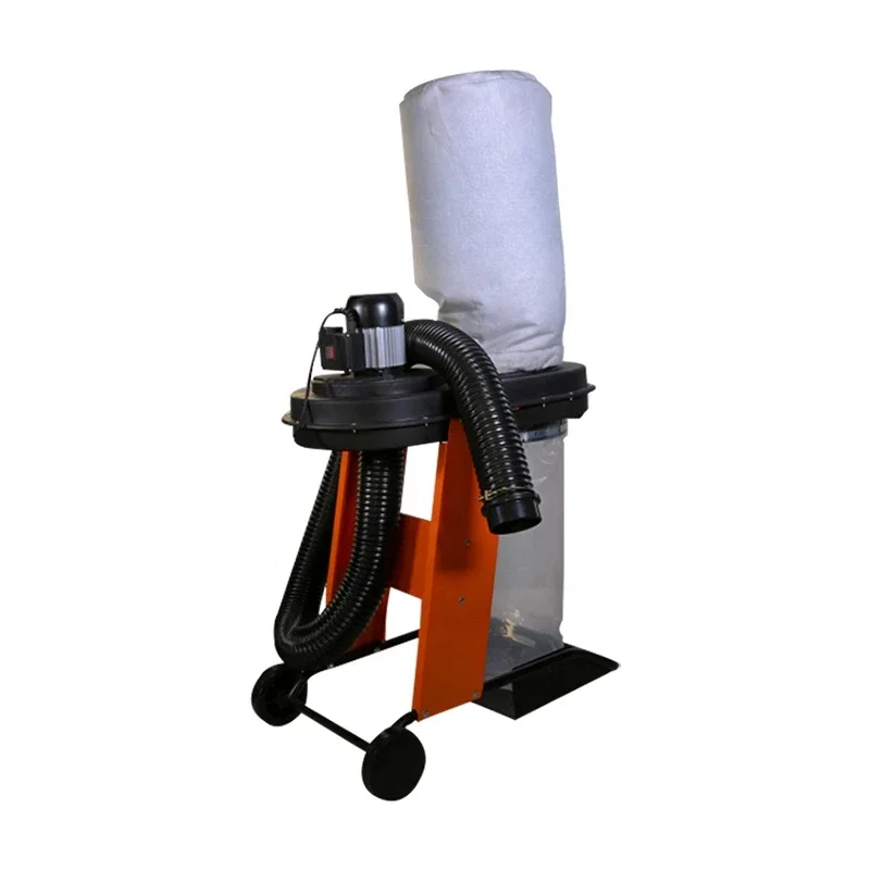 DC-f Mobile Industrial Chip Cleaner 550W Woodworking Dust Collector with 5 Micron Dust Bag