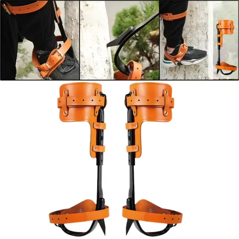 Professional Tree Climbing Kit with Adjustable Harness Ropes and Buckles for Arborist Trimming Work Safety Gear Set