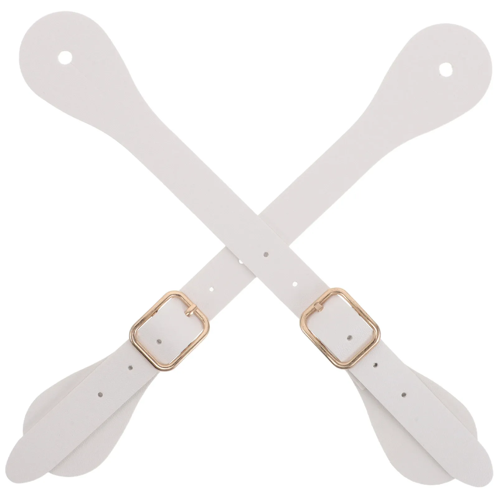 1 Par de Correas Ajustables para Espuelas de Vaquero Occidental, Correas de Bota de Alta Resistencia, Accesorios de Equitación para Hombres y Mujeres