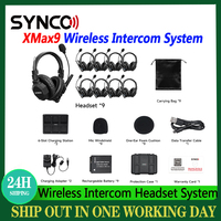 SYNCO Xtalk XMax XMax2 XMax5 XMax9 XMa13 Wireless Intercom System 2.4G 500mm Communication Headset