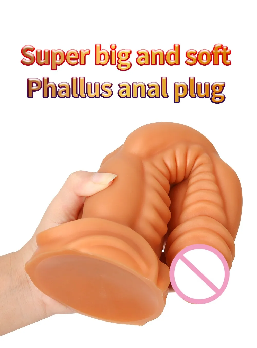 

Giant Anal Plug Soft Silicone Dildos With Suction Cup Vaginal Anus Masturbation Massager Prostate Stimulator Male Female Sex Toy