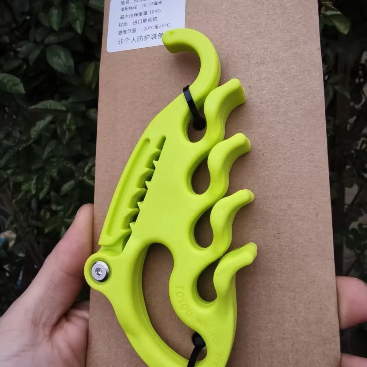Rope Management Clip, Arborist Friction Saver Storage, Tree Climbing Short Rope Organizer