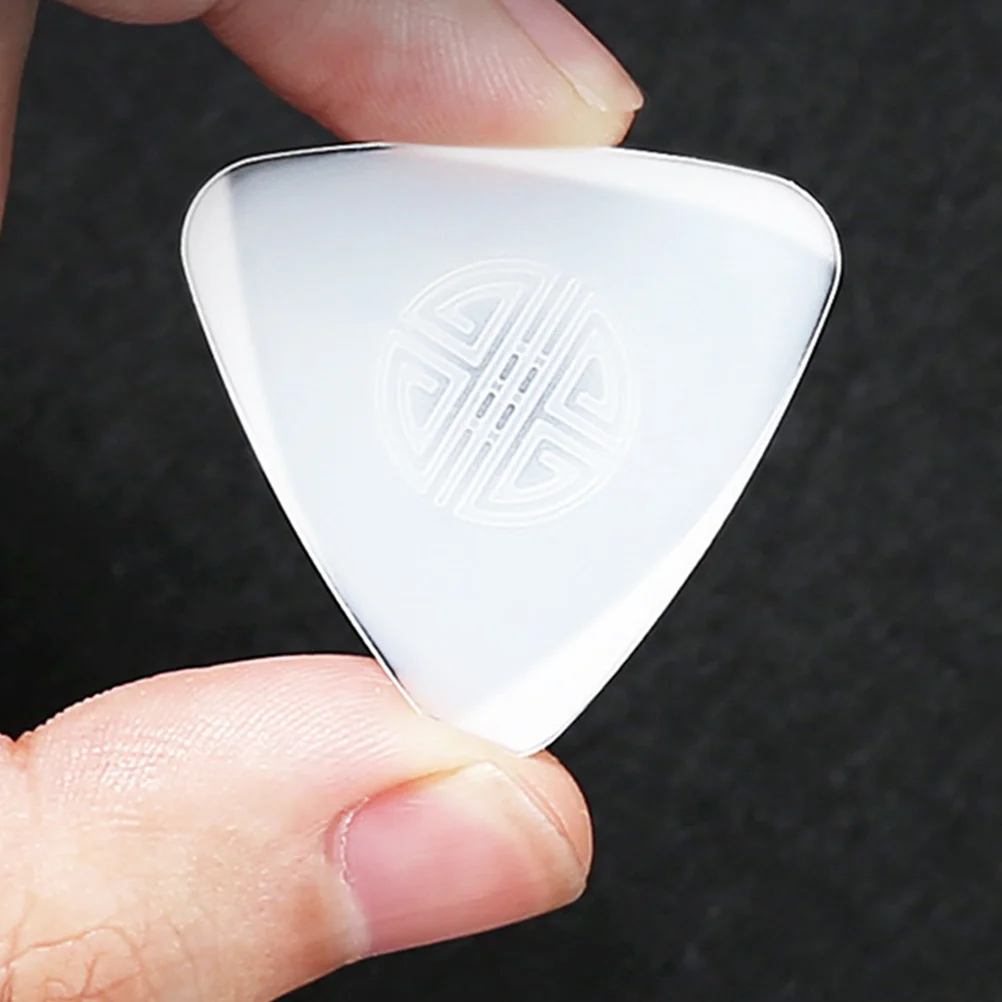 

4 Pcs Pick Nylon Smooth Clear Sound Stringed Instrument Accessories Liuqin Plectrum Accessory Nylon Liuqin