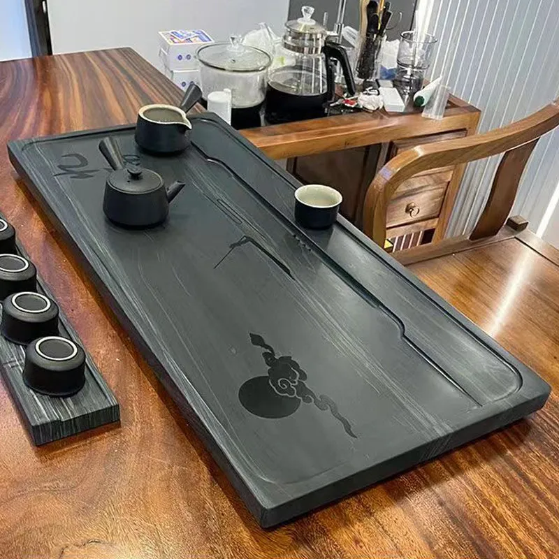 Table Marble Tea Tray Serving Decorative Ceramic Ceremony Office Pot Tableware Tea Tray Hospitality Nordic Bandejas Teaware