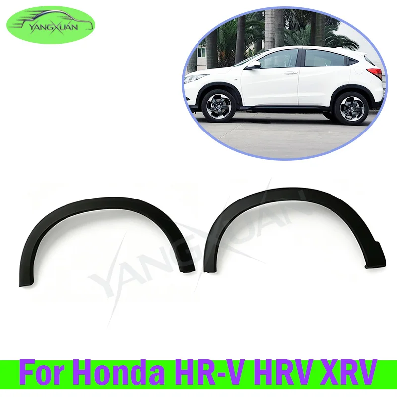Wheel Arches Trim Wheel Eyebrow Fender Pad Extension Car Accessories For Honda HR-V HRV XRV 2015-2018