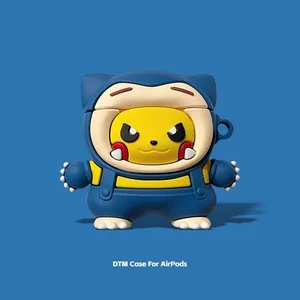 بوكيمون 3D الكرتون سماعة الأذن جراب ل Redmi Buds 3 Pro Airdots 3 Pro Buds 4 سماعة غطاء واقي لشحن الملحقات أفضل 12 حافظة Redmi Buds 3 Pro مبيعا - رقم 12