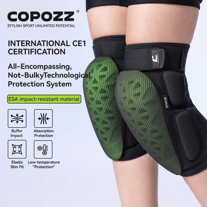COPOZZ ESA Series Ski Protection Pads Motorcycle Skating Sports Protect Snowboarding Hip Protector Padded Breathable Gear Shorts