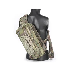 Mochila táctica 421X para hombre, bandolera de hombro para caza, bolso de pecho deportivo, equipo Airsoft, accesorio Molle, correa cruzada para exteriores