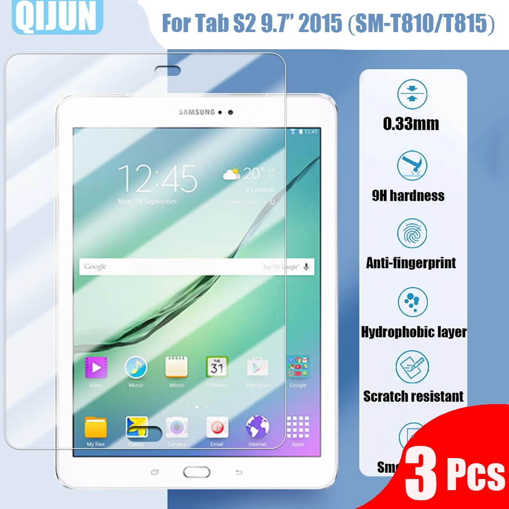 Tablet Tempered glass film For Samsung Galaxy Tab S2 9.7