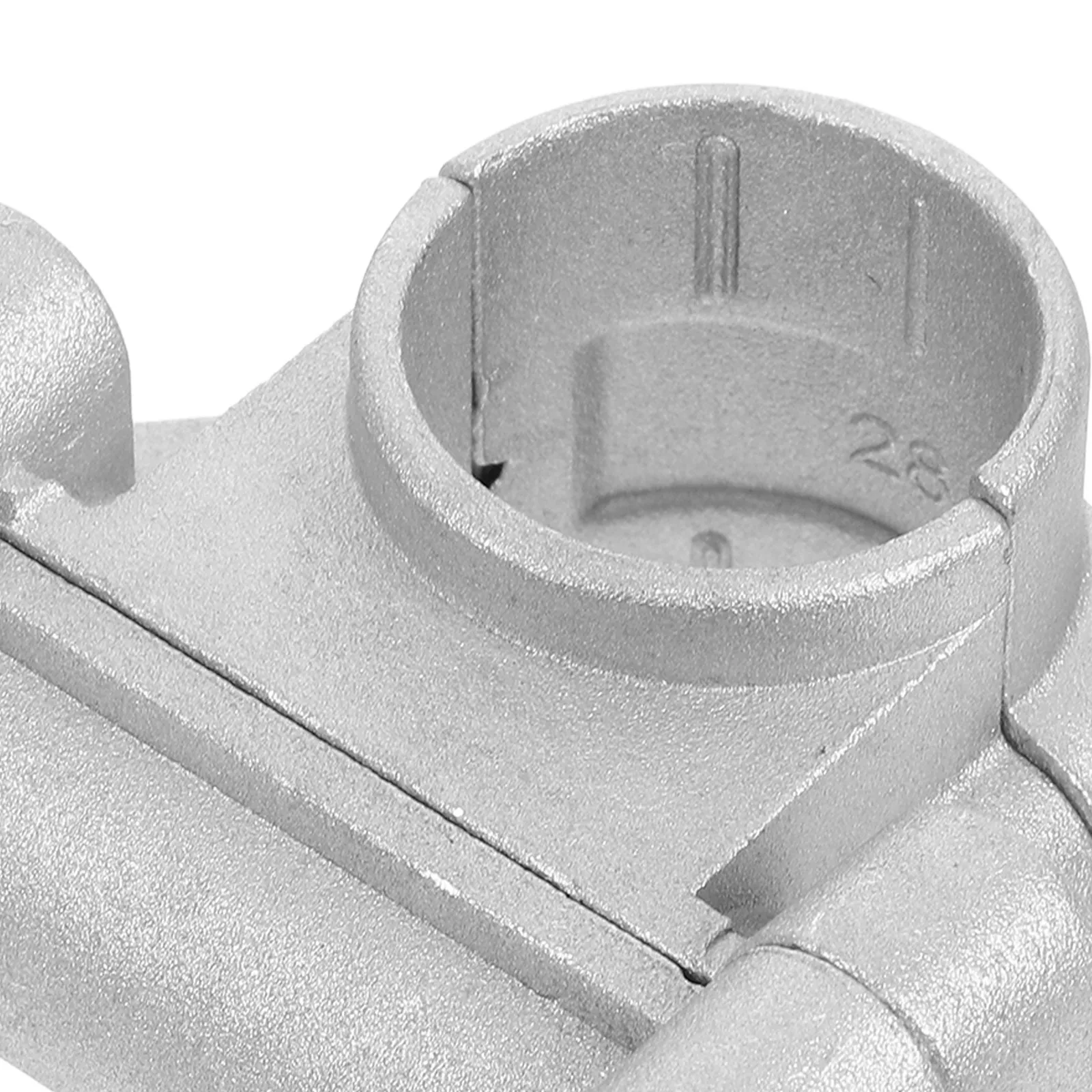 Heavy Duty Aluminum Handle Bracket Clamp 26Mm Side Mount for Trimmers Edgers Brush Cutters Enhanced Stability Lawn Mower