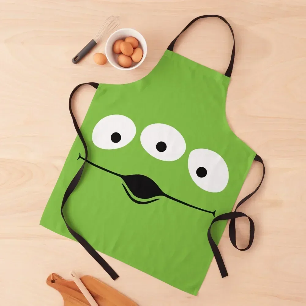 

Toy Alien Apron Kitchen For Men waiter kindergarten teacher Restaurant Apron