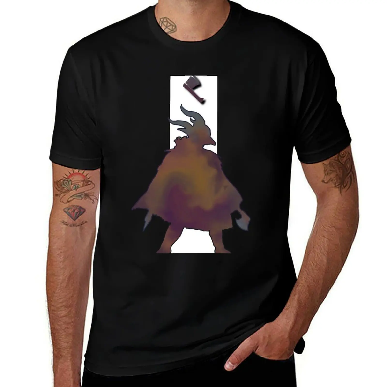 Gloomhaven Inox Hatchet Class T-Shirt Sweat Resistant Workout Tee Shirt