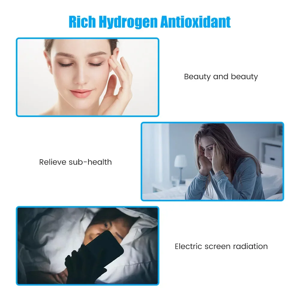 Hydrogen Rich Water Foot Spa Machine Ion Detox Foot Bath Soaking Soaker Hydrotherapy Footbath Body Detox Massage Device Health