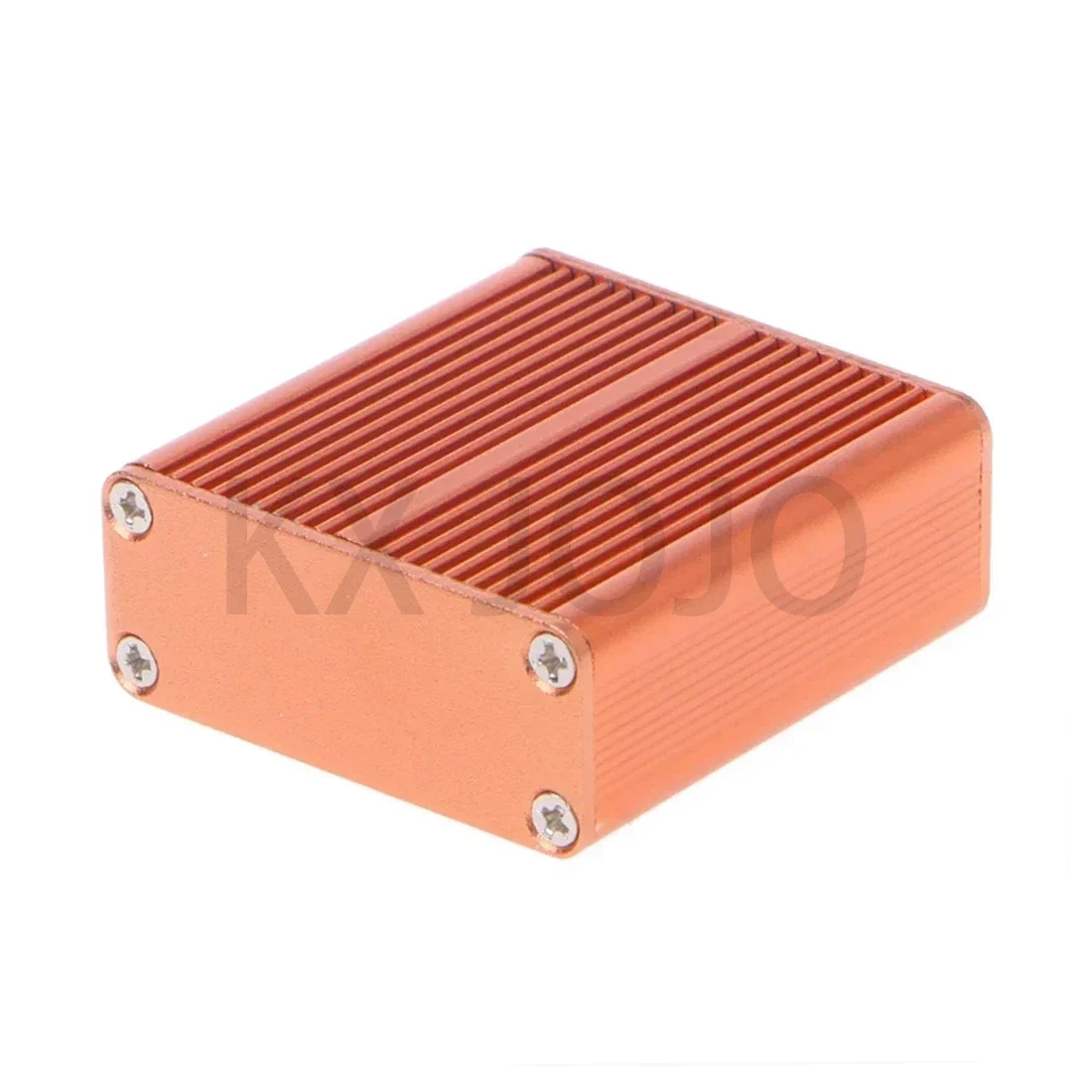 Aluminum Enclosure 45*18.5*45mm Waterproof Integrated Box Gold Type Case Electronic Box DIY Power Housing Instrument