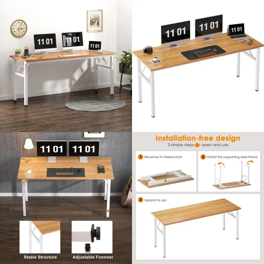 62 Teak White Offic…