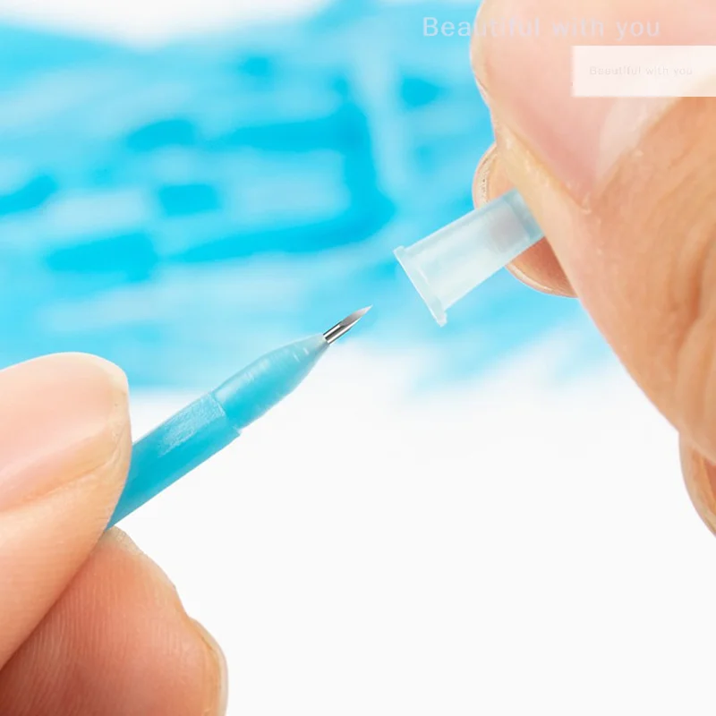 New1 Zak Wegwerp Puistjes Naalden Puntige Tip Mee-eters Smet Remover Tool S Maat Puistjes Pin Wegwerp Mee-eter Naalden