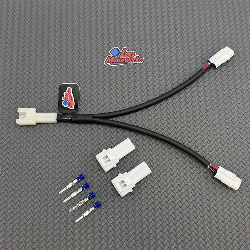 For Suzuki Y-Splitter 12V Outlet USB Sat Nav Grip Heater GSX-S 1000 15-20 V-Strom 650 Motorcycle Accessory