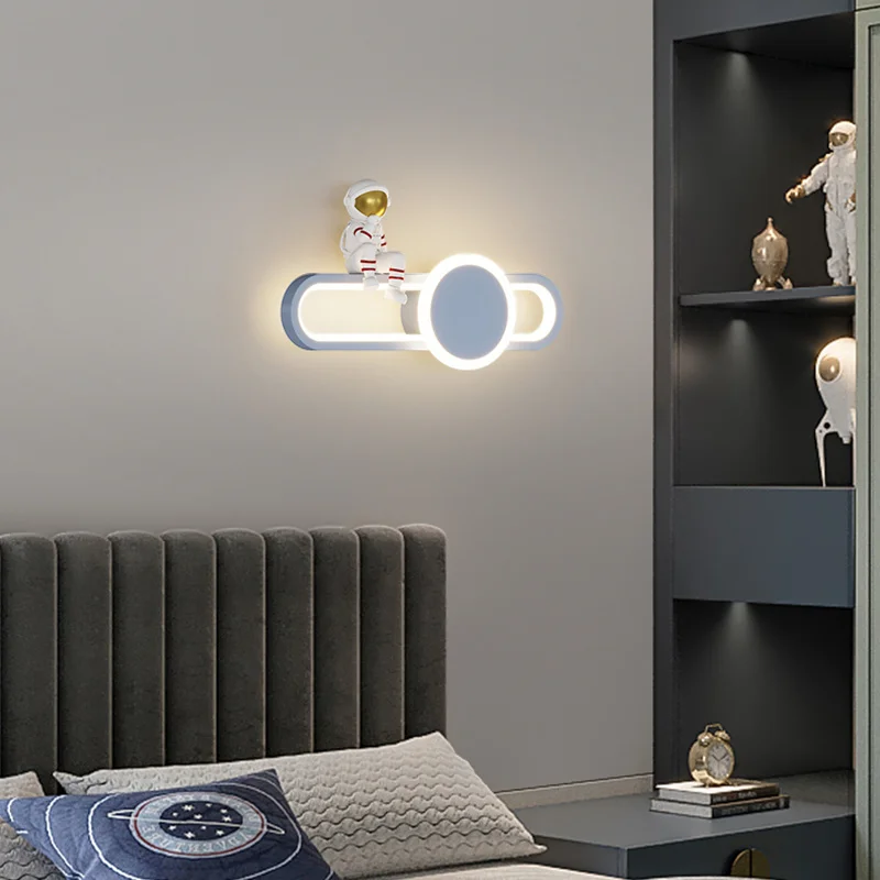 Indoor LED Wall Lamp Modern LED Wall Lights Study Living Children Room Bedroom Bedside Aisle Hotel Lamps Indoor Lighting Fixture