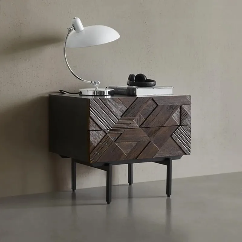 

Круглый обеденный стол из цельного дерева с органайзером, скандинавский стиль для гостиной или библиотеки, современная мебель для дома