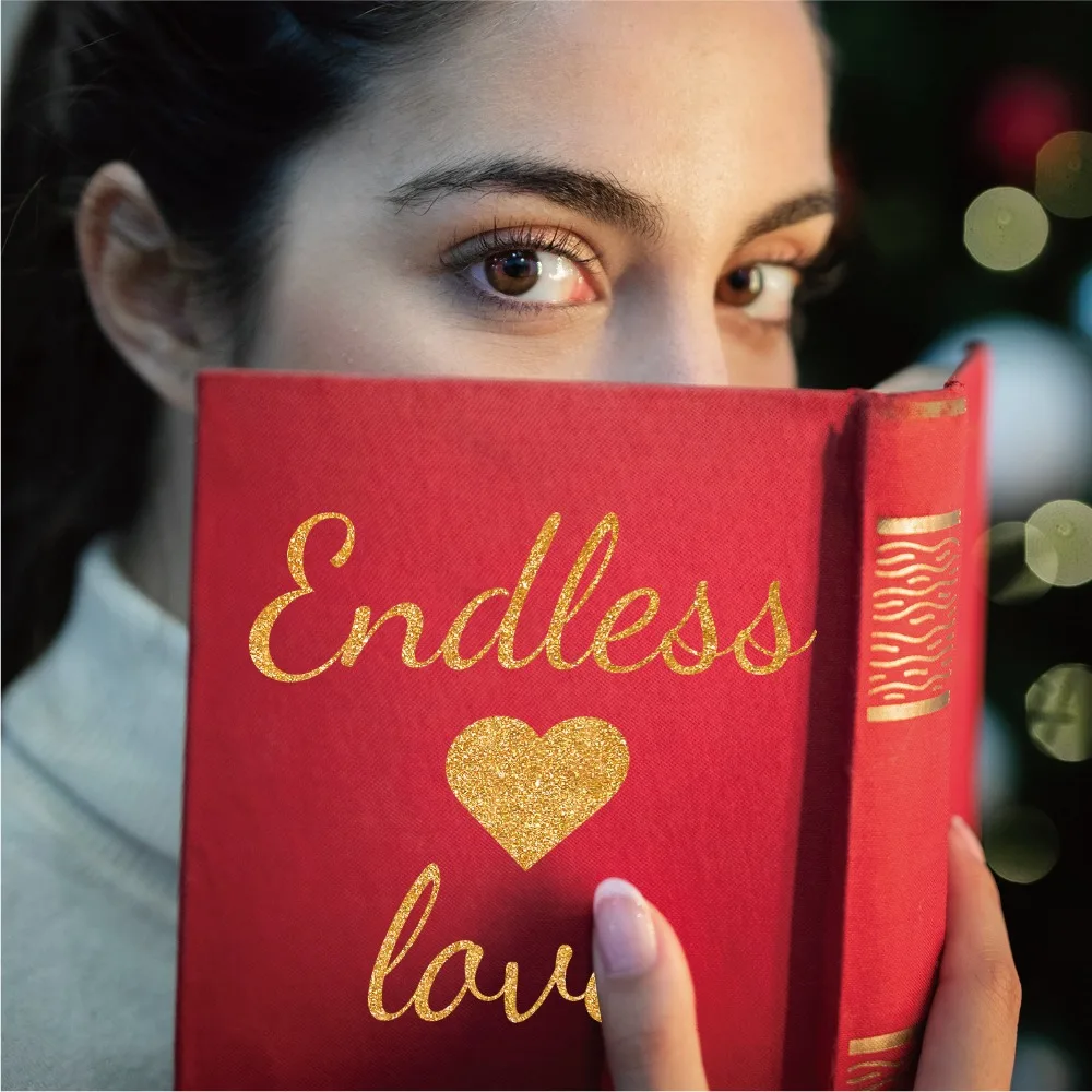 5 hojas de pegatinas de letras con purpurina de A-Z en inglés, pegatinas de letras grandes del alfabeto brillantes de 2/1, 5 pulgadas, corazón de estrella