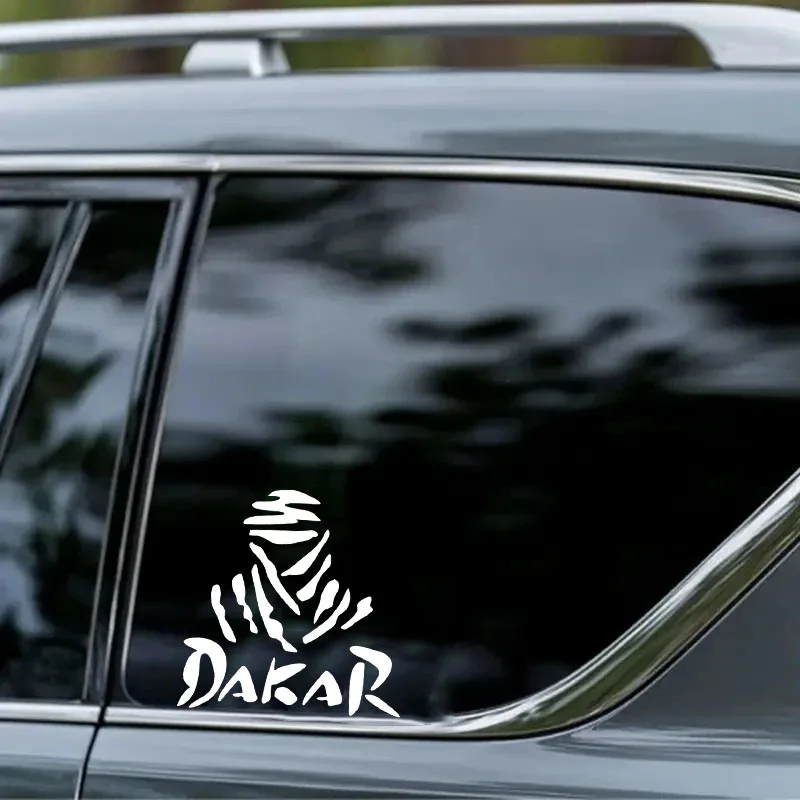 سيارة دراجة نارية ملصق داكار رالي لعبة السيارات الجسم الوفير ويندوز دراجة نارية محمول الجدران شارات الفينيل سيارة ضبط الملحقات