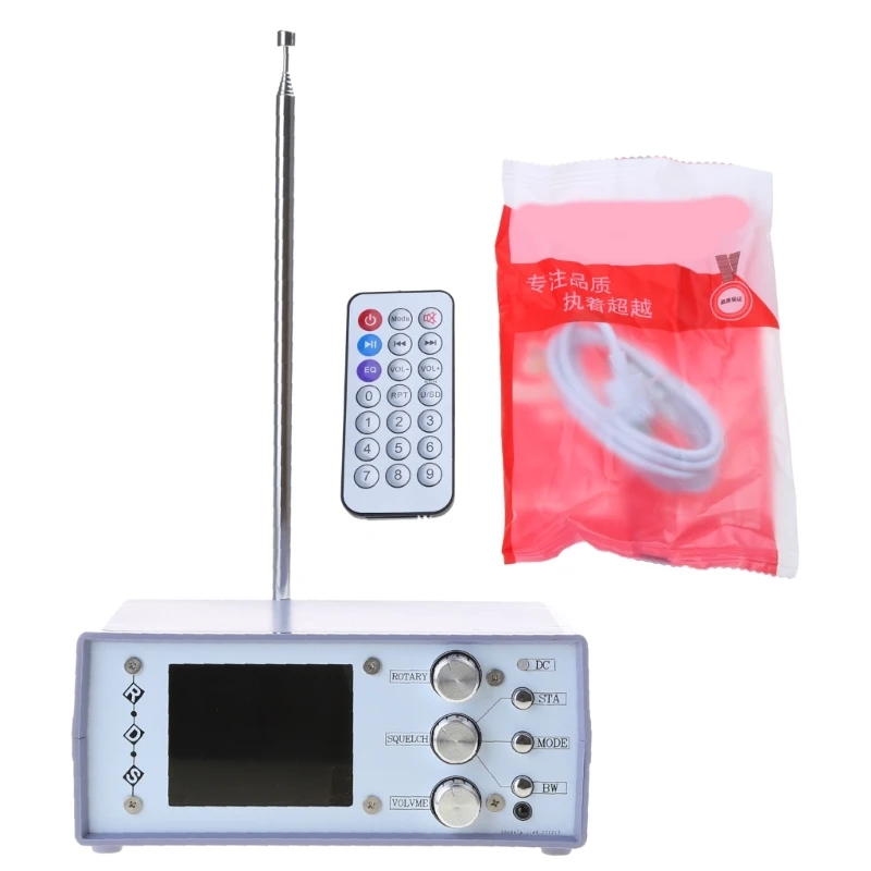 Digital High Sensitivity Radio DIY Desktop Full Radio TEF6686 for Household