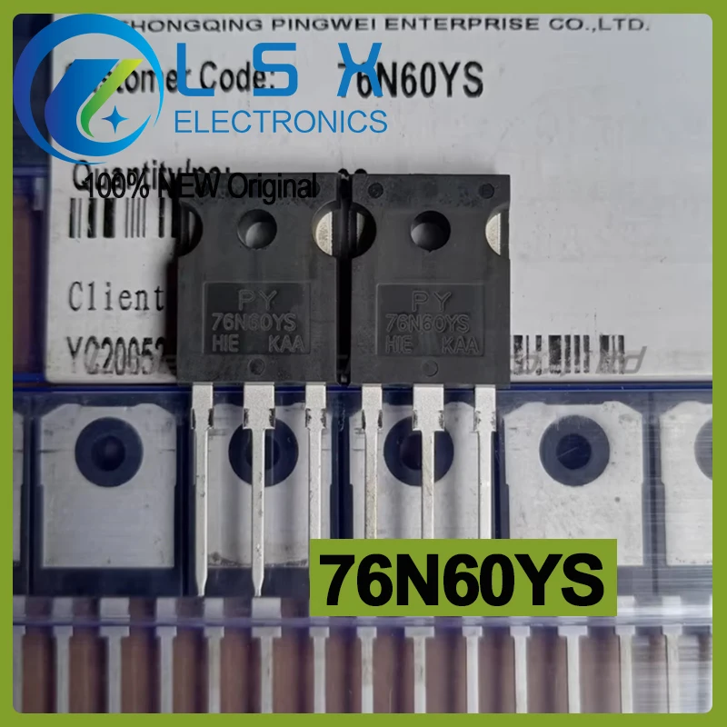 

10 шт. 76N60YS PY76N60YS Совершенно новые и оригинальные.