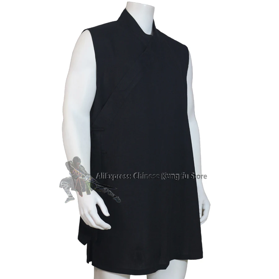 Immagine 3: Gilet Qigong personalizzato in 25 colori per monaci Shaolin, giacca Kung Fu, abbigliamento per meditazione Zen