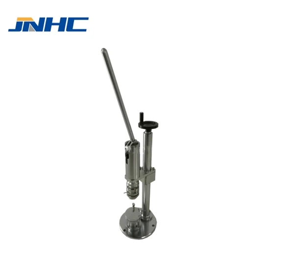 

Semi Automatic Aerosol Filling and Crimping Machine Manual Aerosol Cans Sealing Machine