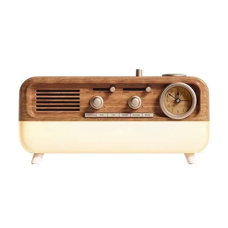 

White noise speaker natural scene ambient light creative retro multi-functional sleep bluetooth audio souvenir