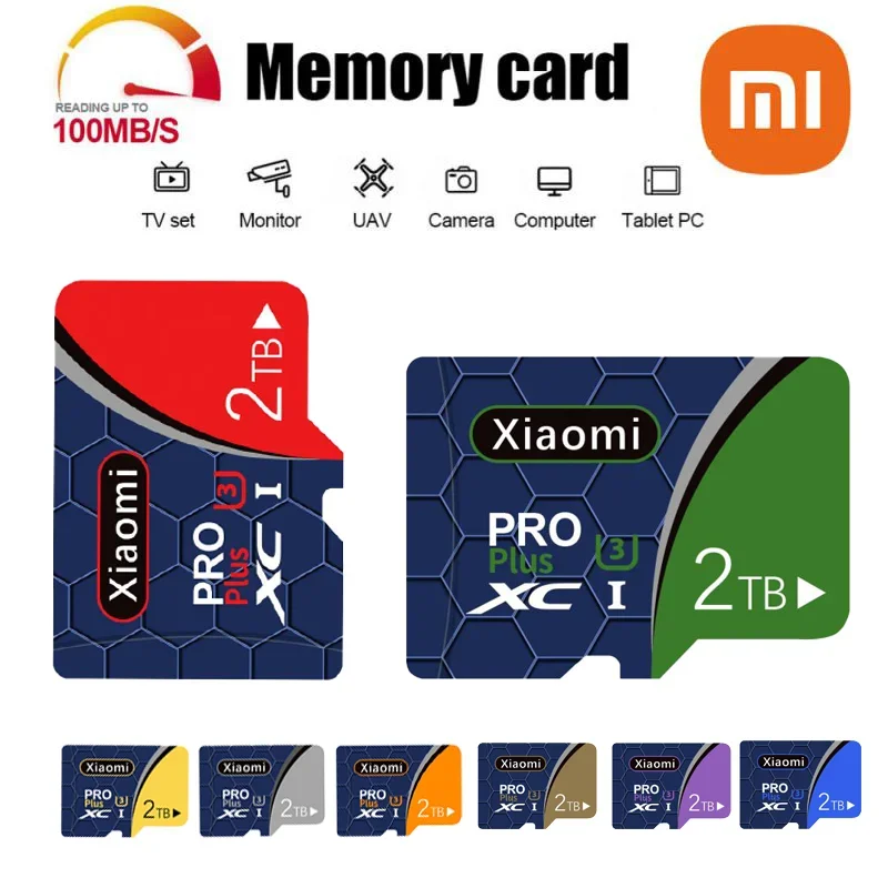 Xiaomi u3 a1 micro cartão de memória v30 tf cartão de memória flash 1tb 2tb original classe 10 micro tf cartão sd para interruptor telefone cam tablet