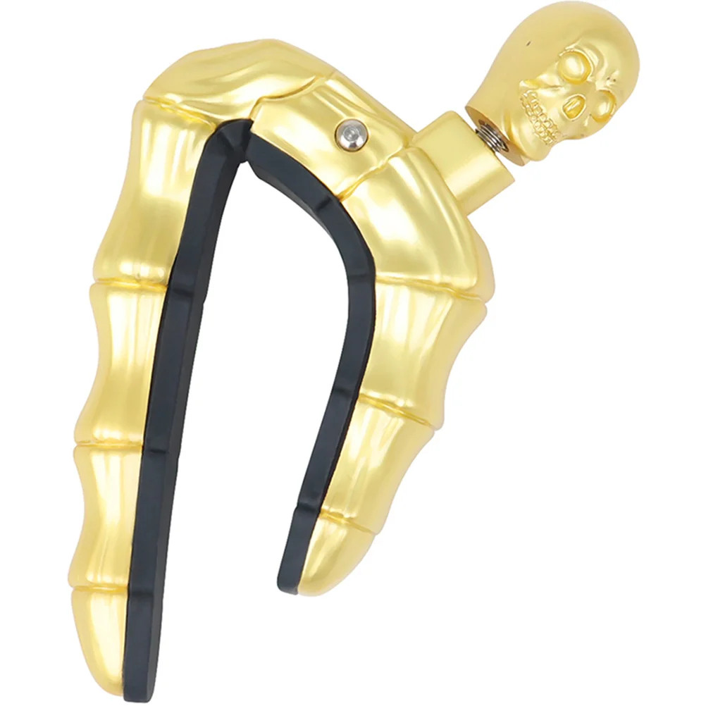 

Capo Skull Guitar Tuning Clip on Tuner Acoustic Tuners Capos for and Ukulele Accessories Zinc Alloy