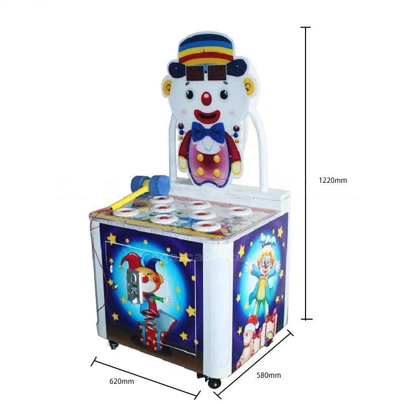 Coin operated Children's park One man Whack a mole game machine arcade Children's whack-a-mole