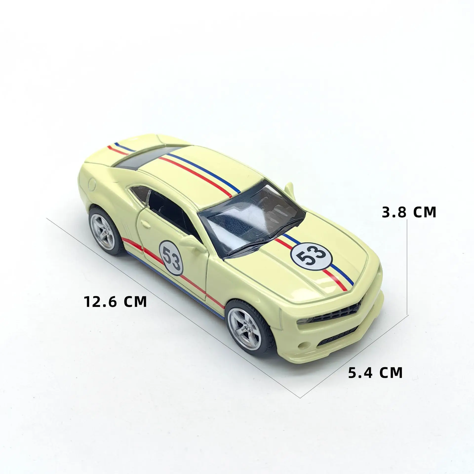 نموذج سيارة مصنوع من خليط معدني مقاس 1:32، مجموعة وظائف التراجع، لعبة سيارة للأولاد