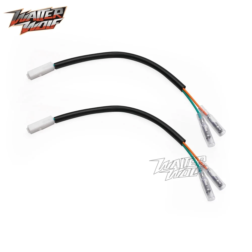 For Kawasaki Z1000 Z800 Z750 Z650 Z400 Turn Signal Light Wire Adapter License Plate Lamp Wiring Plug Connector NINJA 300 400 125